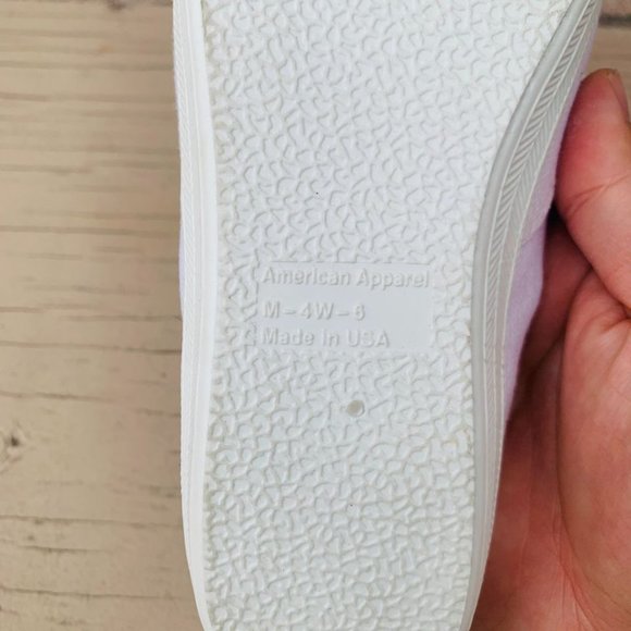 White American Apparel Shoes (Size 6 Womens) - Picture 4 of 4